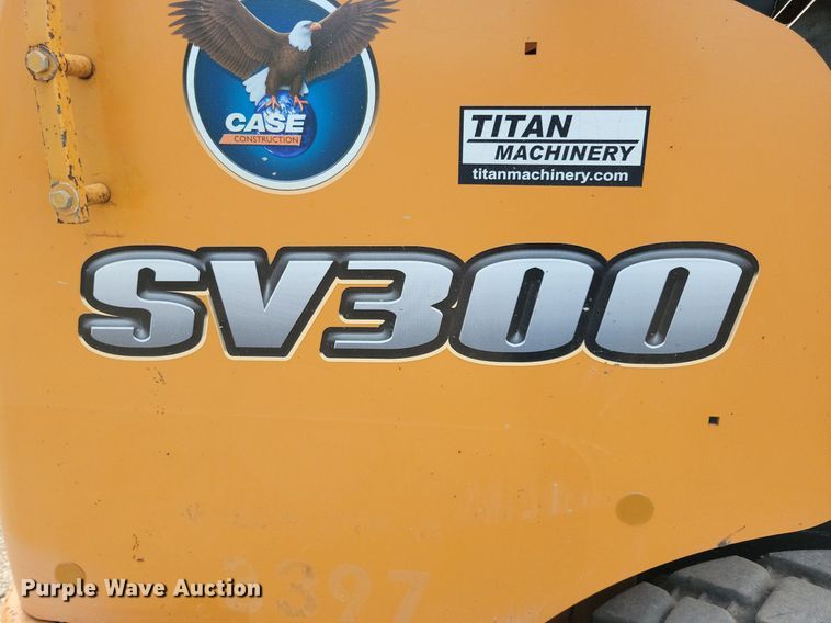 image for item DA7221 2014 Case SV300  skid steer loader