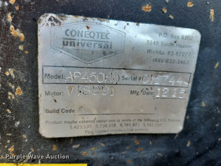 image for item DA7223 2015 Coneqtec Universal AP450HD  cold planer