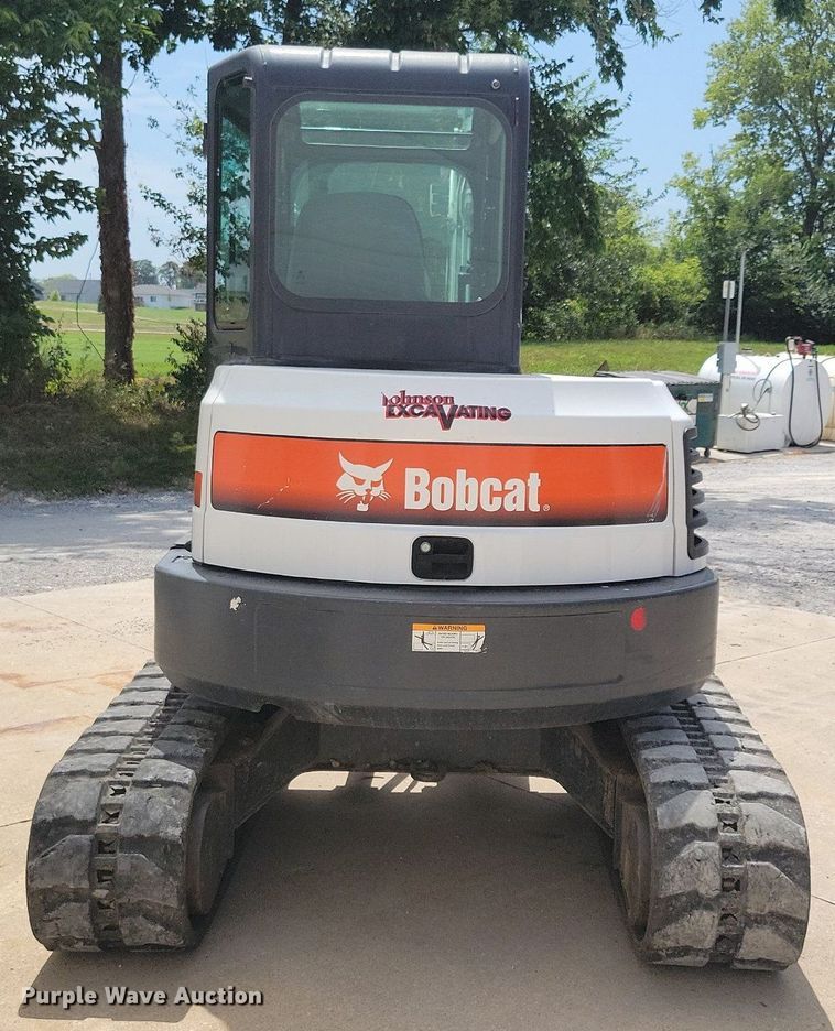 image for item DA7236 2013 Bobcat E50  mini excavator