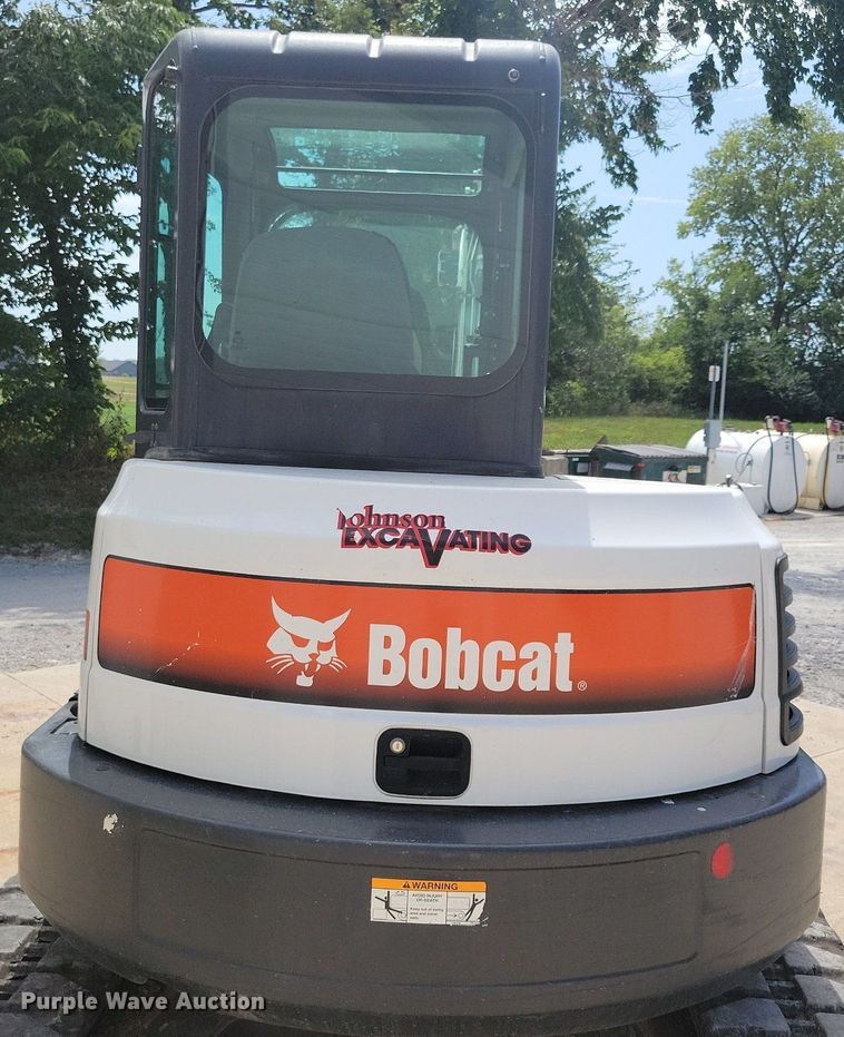image for item DA7236 2013 Bobcat E50  mini excavator