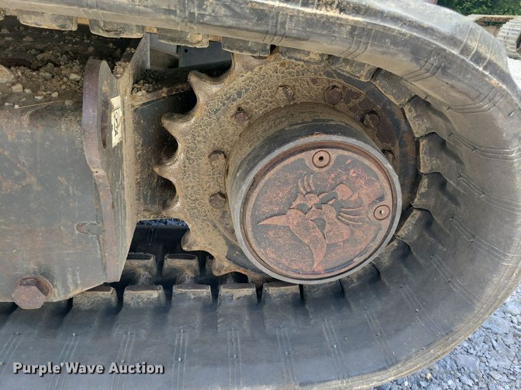 image for item DA7237 2015 Bobcat E55  mini excavator