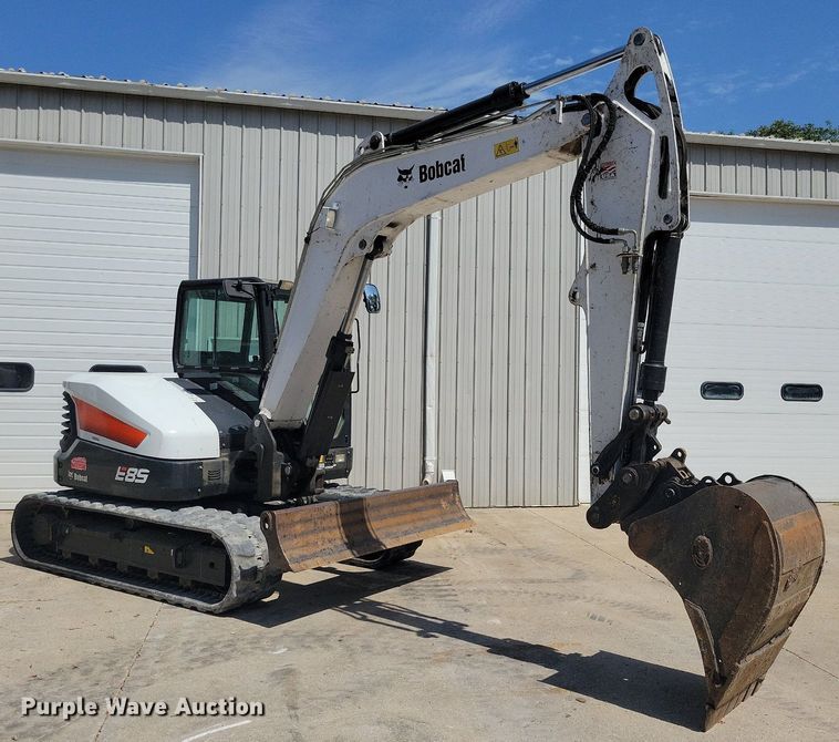 image for item DA7238 2018 Bobcat E85  mini excavator
