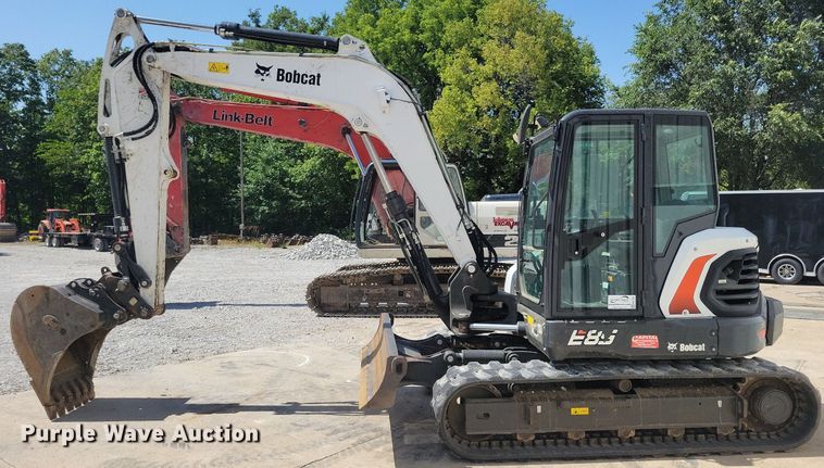 image for item DA7238 2018 Bobcat E85  mini excavator