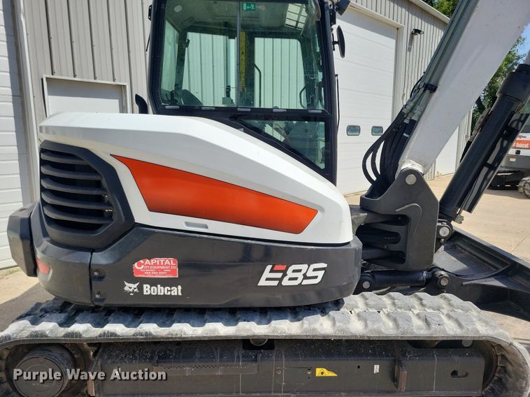 image for item DA7238 2018 Bobcat E85  mini excavator