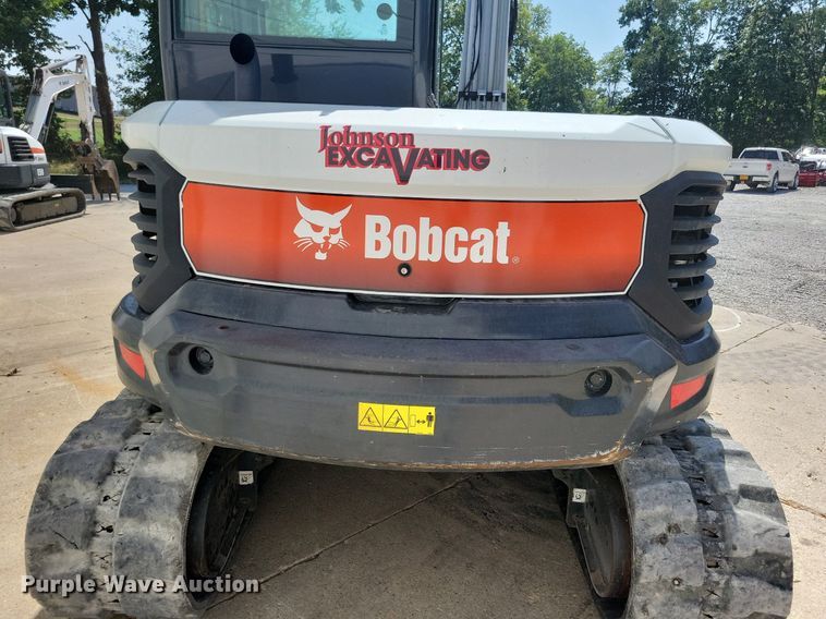 image for item DA7238 2018 Bobcat E85  mini excavator