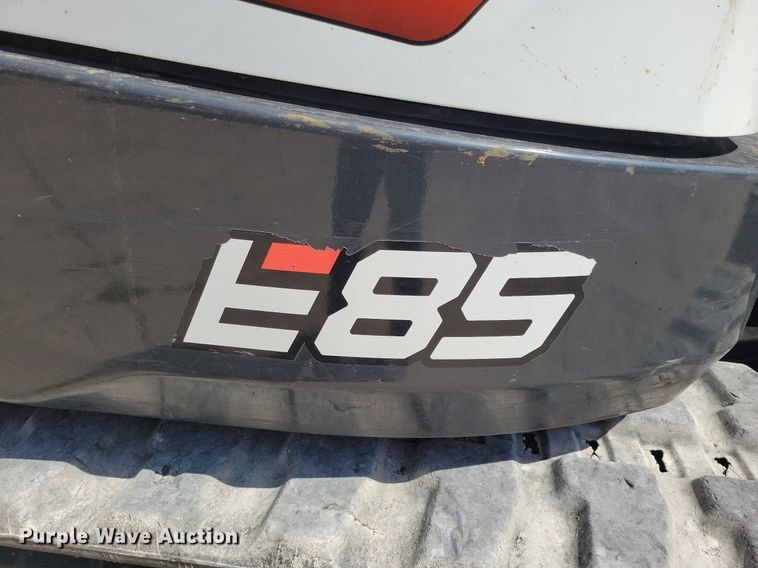 image for item DA7238 2018 Bobcat E85  mini excavator