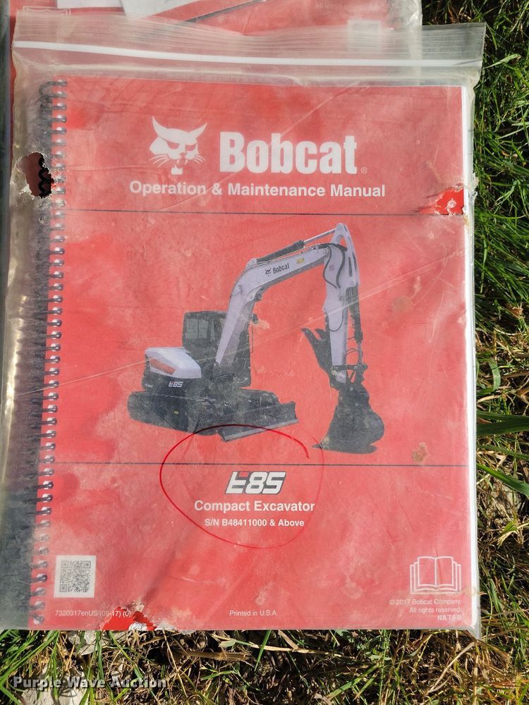 image for item DA7238 2018 Bobcat E85  mini excavator