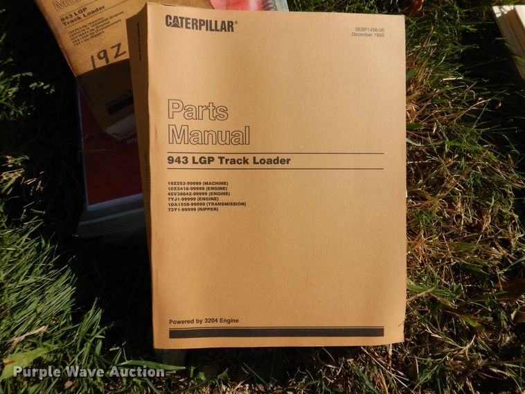 image for item DA7240 1988 Caterpillar 943  track loader