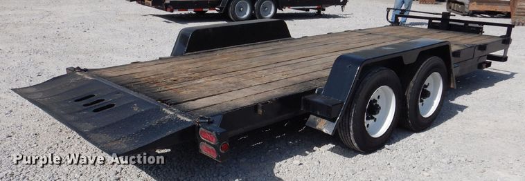 image for item DA7241 2015 B&B Trailers  tilt deck equipment trailer