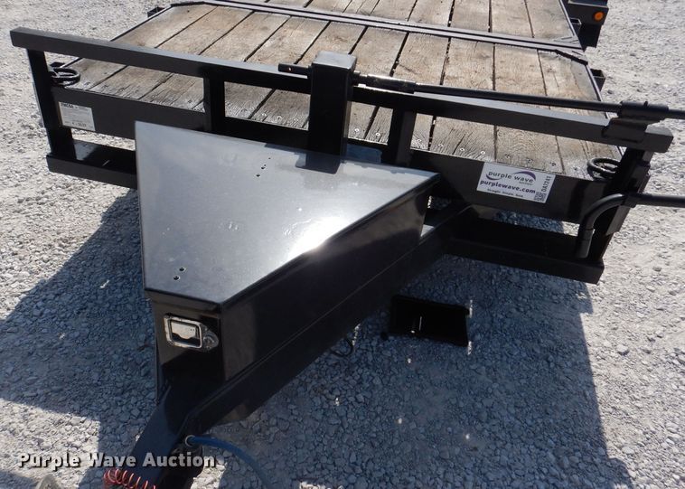 image for item DA7241 2015 B&B Trailers  tilt deck equipment trailer
