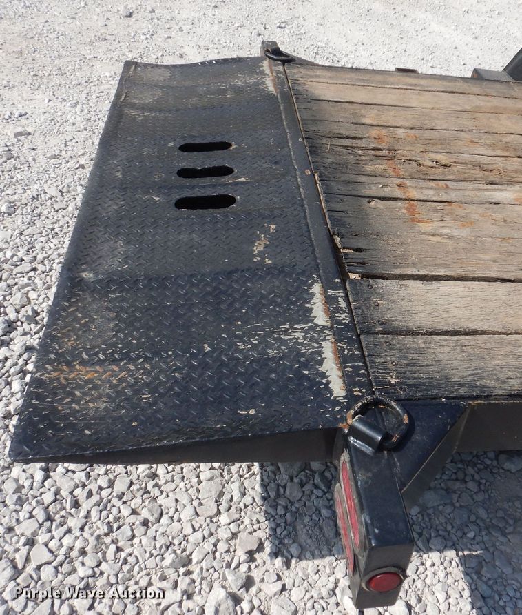 image for item DA7241 2015 B&B Trailers  tilt deck equipment trailer