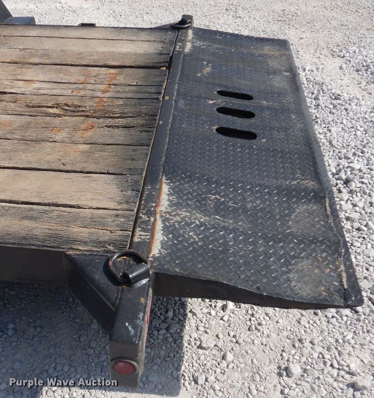 image for item DA7241 2015 B&B Trailers  tilt deck equipment trailer