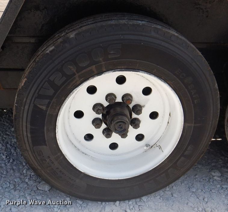 image for item DA7241 2015 B&B Trailers  tilt deck equipment trailer