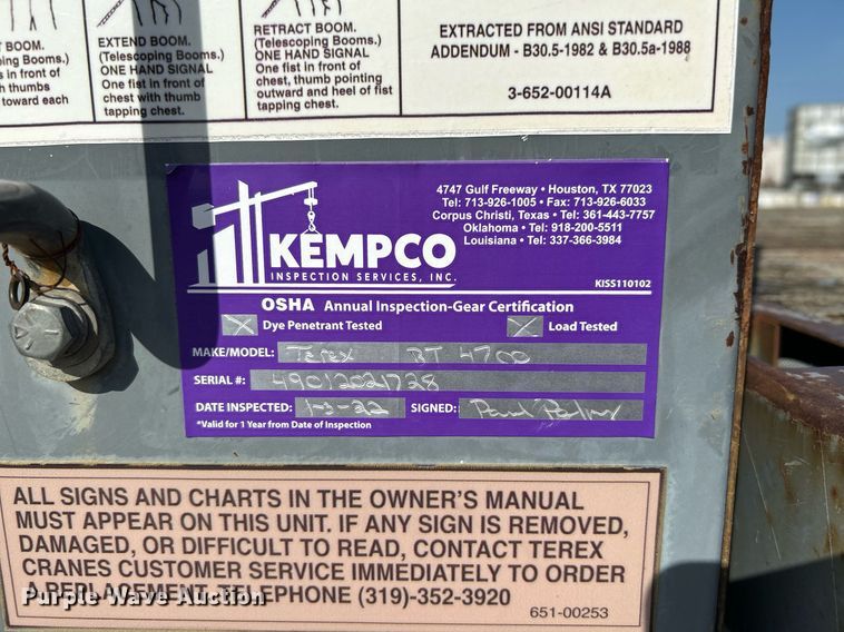 image for item DI7918 2003 Sterling L-Line  crane truck