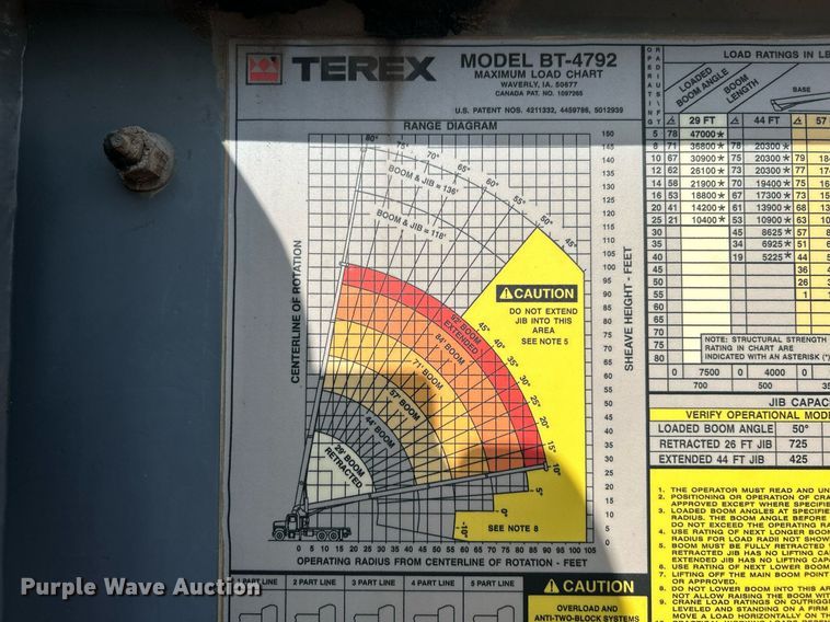 image for item DI7918 2003 Sterling L-Line  crane truck