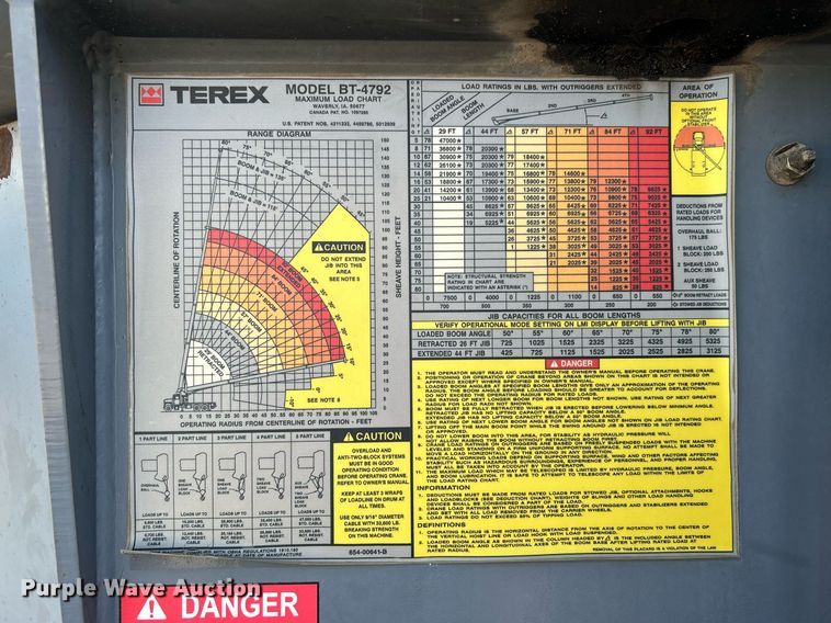 image for item DI7918 2003 Sterling L-Line  crane truck