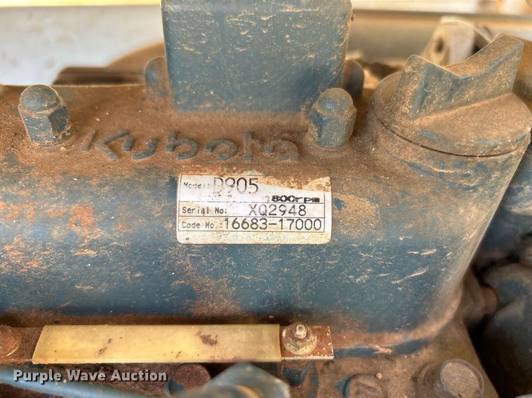 image for item DI7927 Coleman Engineering MH4000RL  light plant