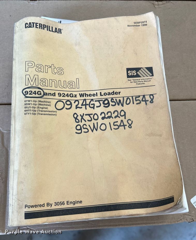 image for item DI7942 2001 Caterpillar 924G  wheel loader