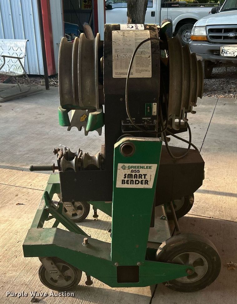image for item DI7955 Greenlee 855 Smart Bender  conduit bender