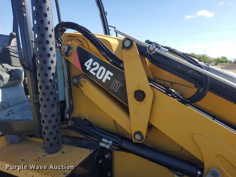 image for item DJ0836 2013 Caterpillar 420F IT  backhoe