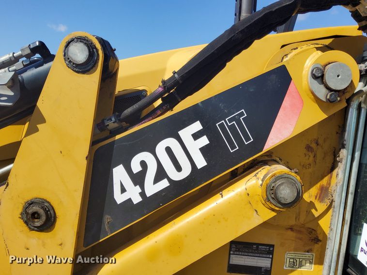 image for item DJ0836 2013 Caterpillar 420F IT  backhoe