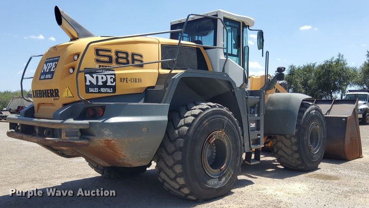 image for item DJ0838 2017 Liebherr L586  wheel loader