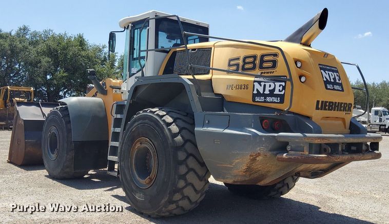 image for item DJ0838 2017 Liebherr L586  wheel loader