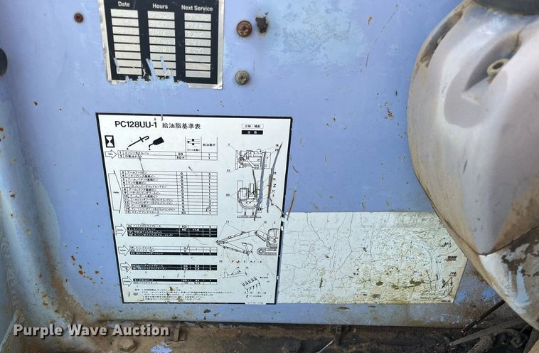 image for item DM1998 Komatsu PC128UU-1  excavator