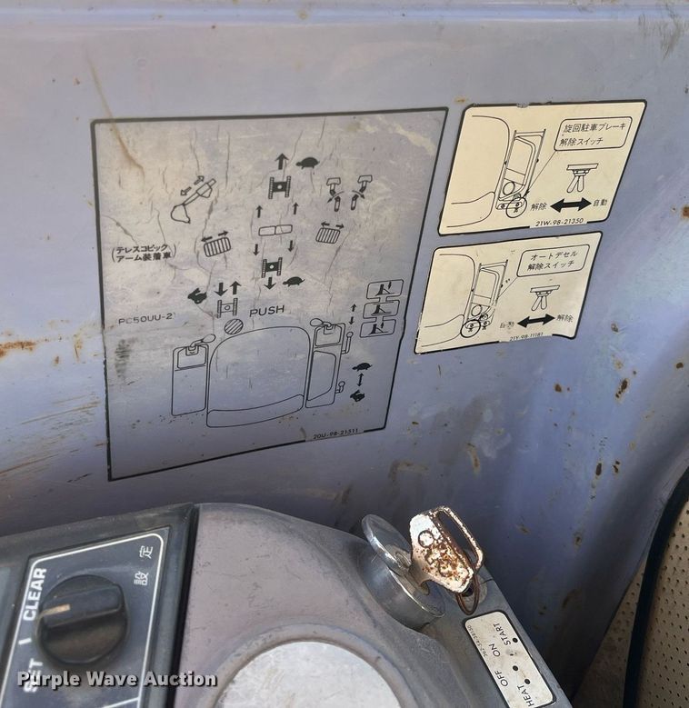 image for item DM1998 Komatsu PC128UU-1  excavator