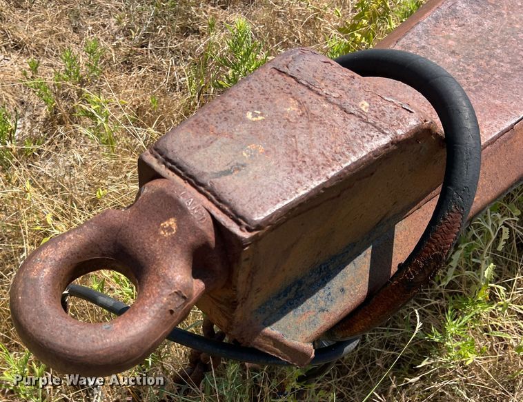 image for item DN3114 1984 Clement  end dump pup trailer