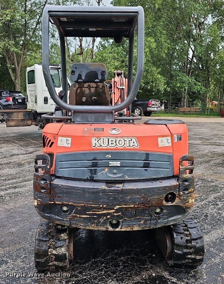 image for item DO2915 2015 Kubota KX91-3 Super Series 2  mini excavator