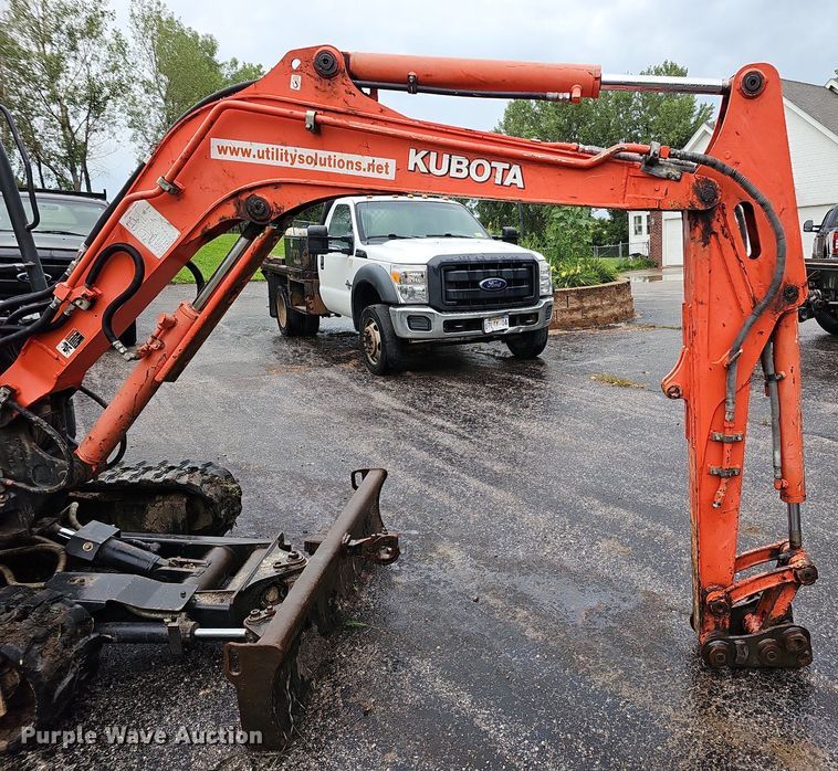 image for item DO2915 2015 Kubota KX91-3 Super Series 2  mini excavator