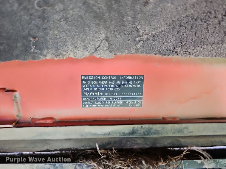 image for item DO2915 2015 Kubota KX91-3 Super Series 2  mini excavator