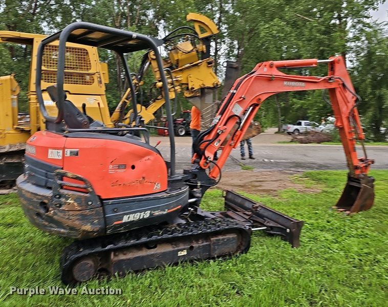 image for item DO2916 2012 Kubota KX91-3 Super Series 2  mini excavator
