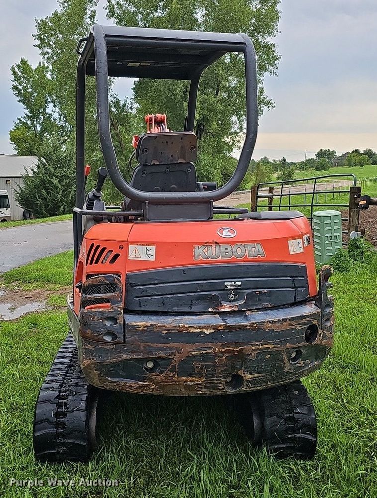 image for item DO2916 2012 Kubota KX91-3 Super Series 2  mini excavator