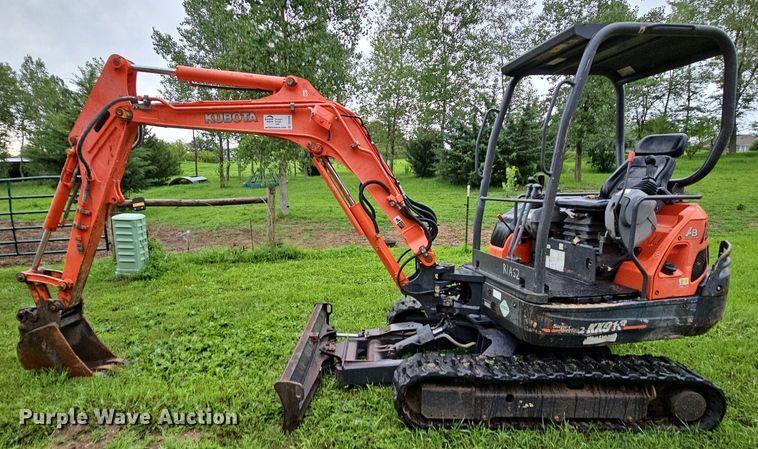 image for item DO2916 2012 Kubota KX91-3 Super Series 2  mini excavator