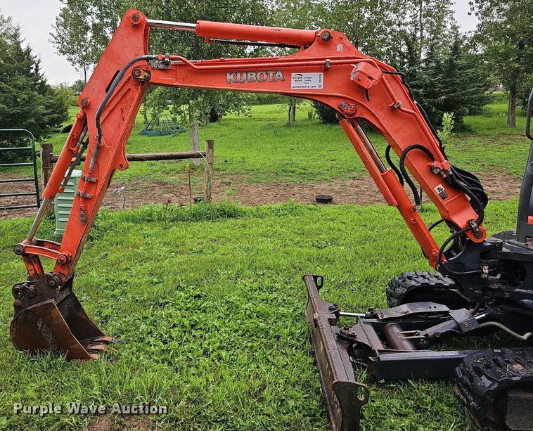 image for item DO2916 2012 Kubota KX91-3 Super Series 2  mini excavator