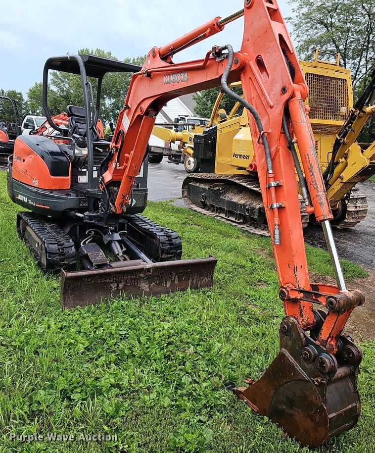 image for item DO2916 2012 Kubota KX91-3 Super Series 2  mini excavator