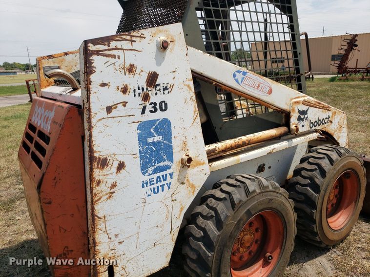 image for item DO2975 Bobcat 730  skid steer loader
