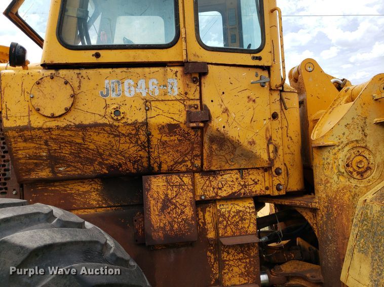 image for item DO3003 John Deere JD646-B  wheel loader