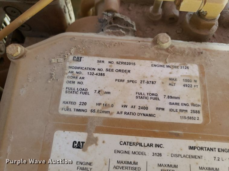 image for item DO3021 Caterpillar  generator