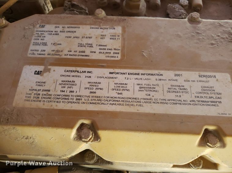 image for item DO3021 Caterpillar  generator