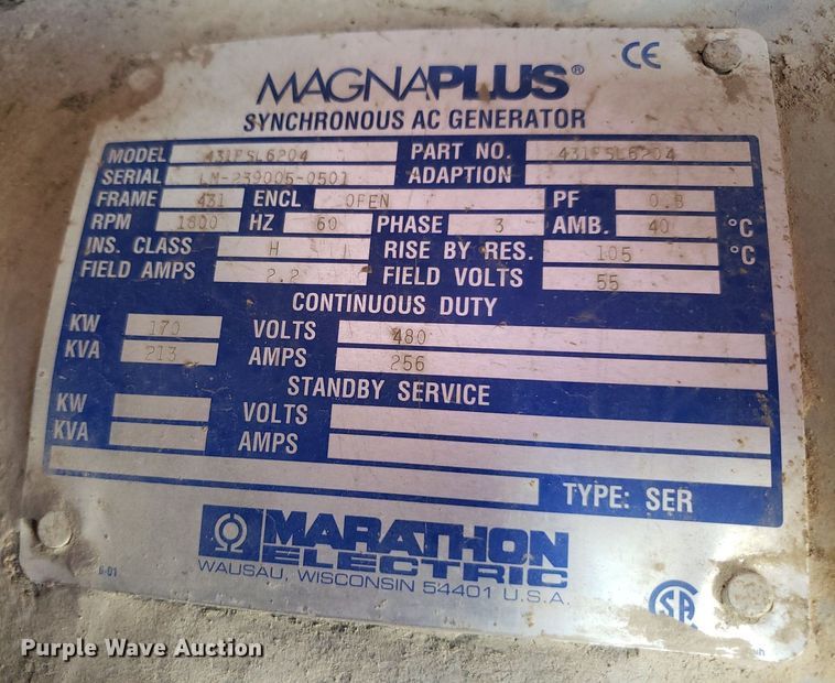 image for item DO3021 Caterpillar  generator