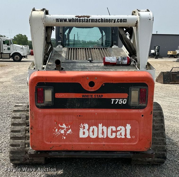 image for item DO5062 2012 Bobcat T750  tracked skid steer loader