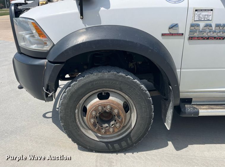 image for item DP0541 2016 Dodge Ram 5500HD  bucket truck