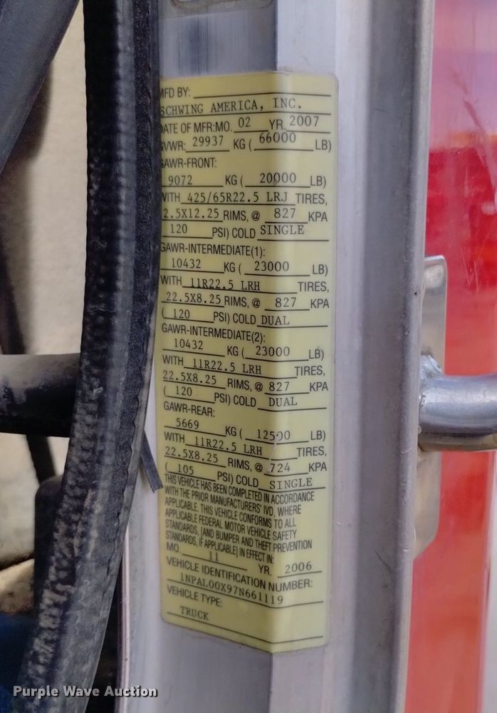 image for item DP3329 2007 Peterbilt 357  ready mix truck