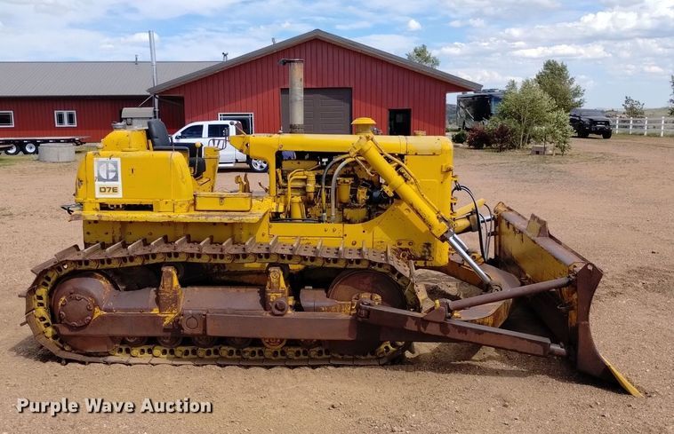 image for item DP3331 1967 Caterpillar D7E  dozer