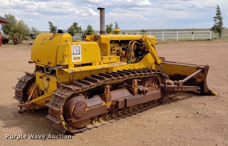 image for item DP3331 1967 Caterpillar D7E  dozer