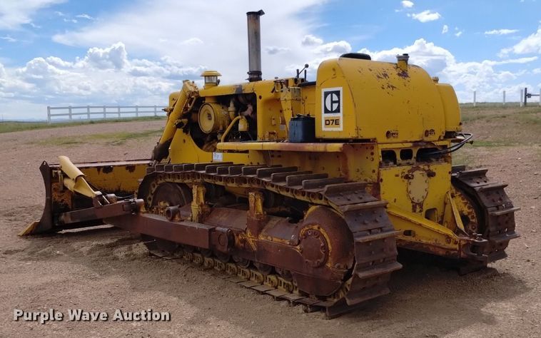 image for item DP3331 1967 Caterpillar D7E  dozer