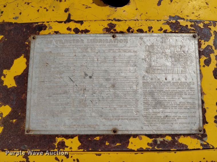 image for item DP3331 1967 Caterpillar D7E  dozer